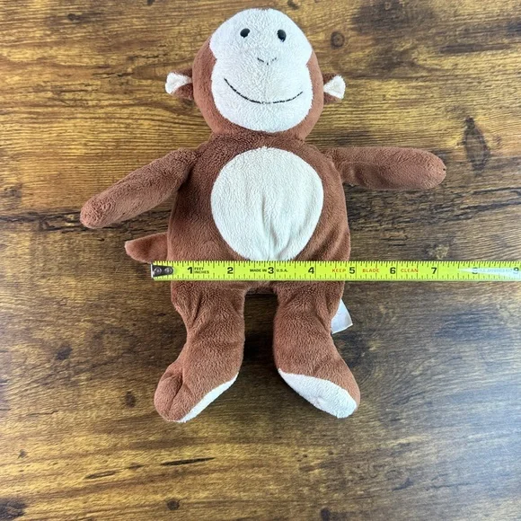 Ty Plush Monkey in Soft Brown - Picture 4 of 10